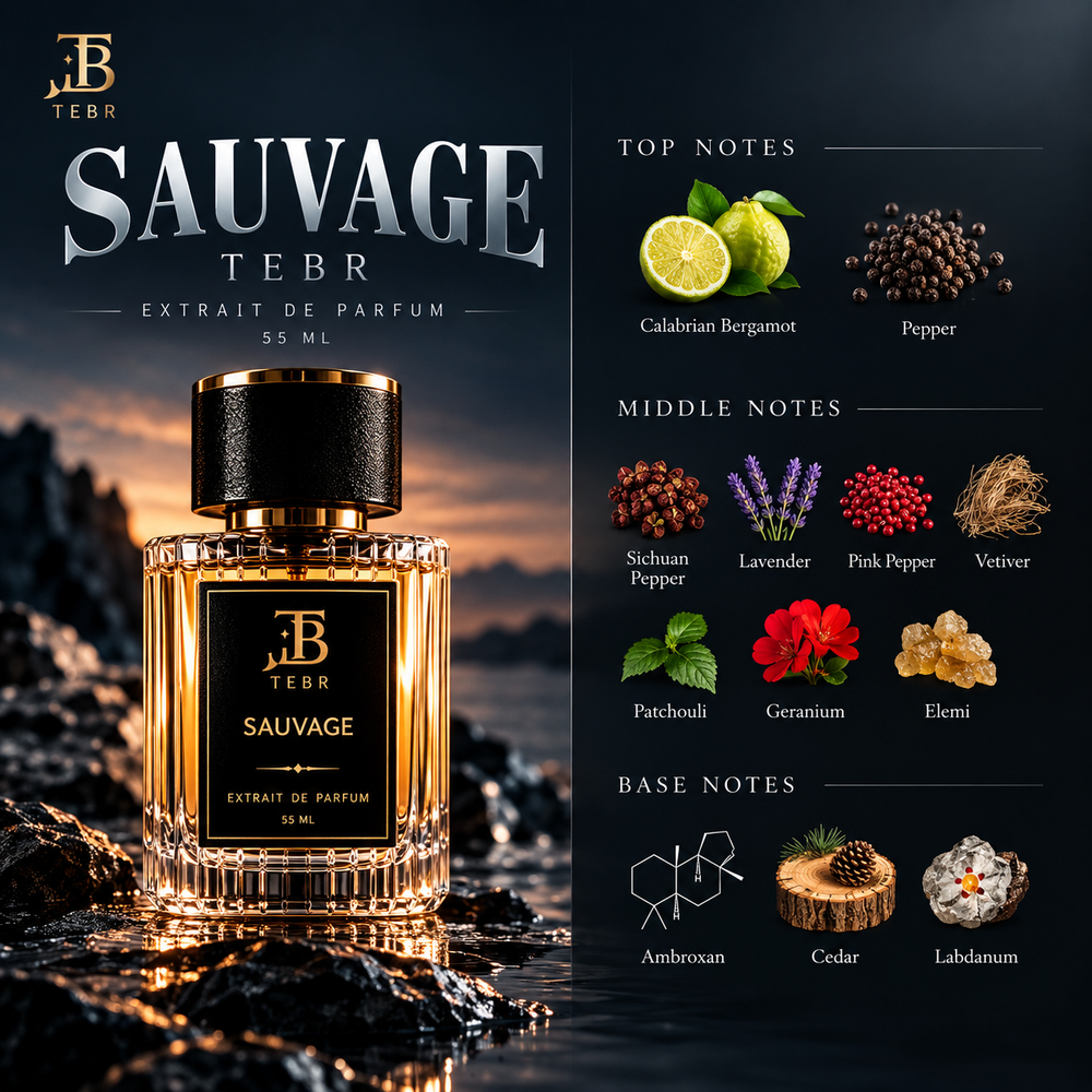 Suvage Tebr fragrance notes