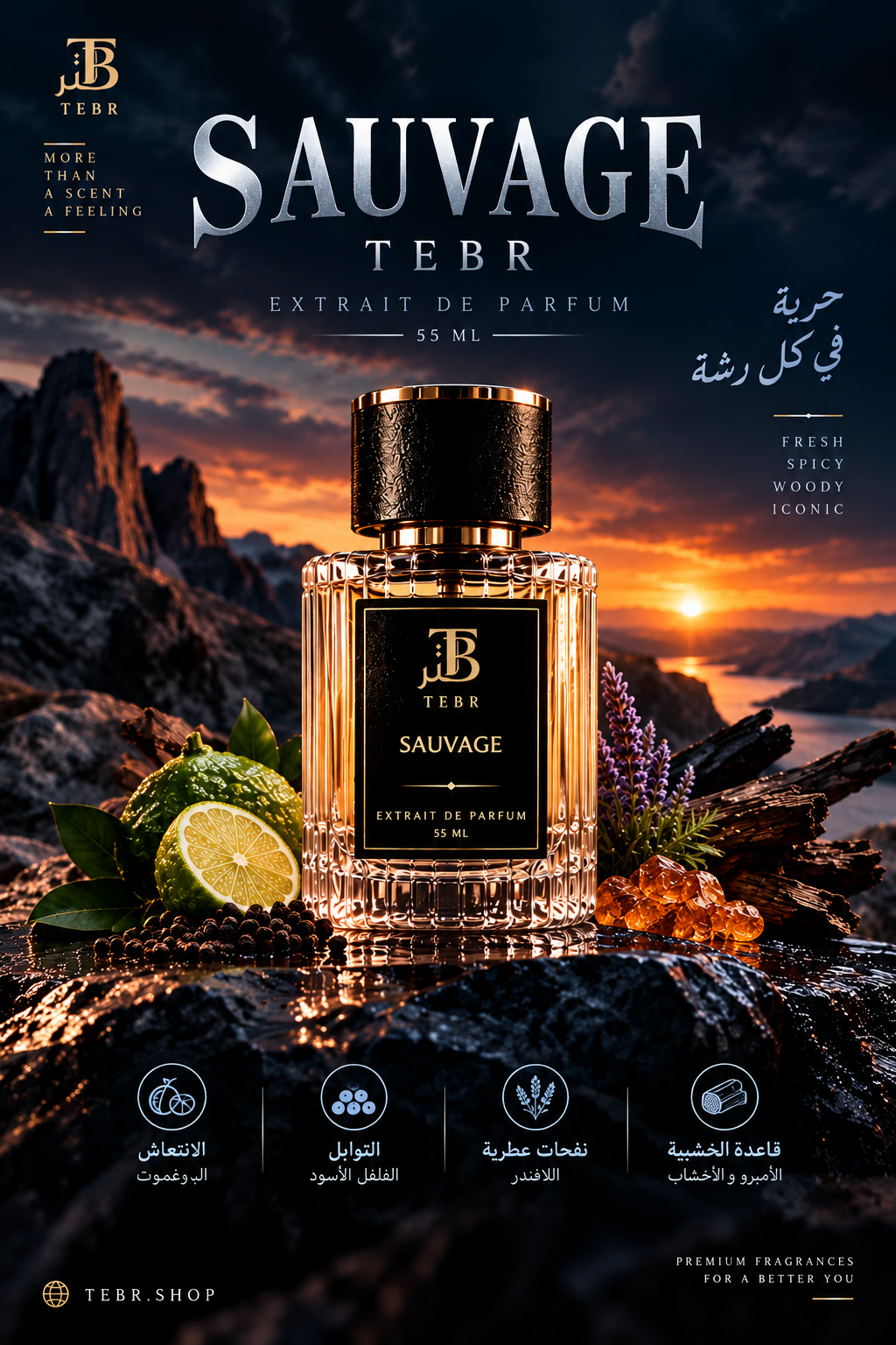 Suvage Tebr Extrait de Parfum 55 ML