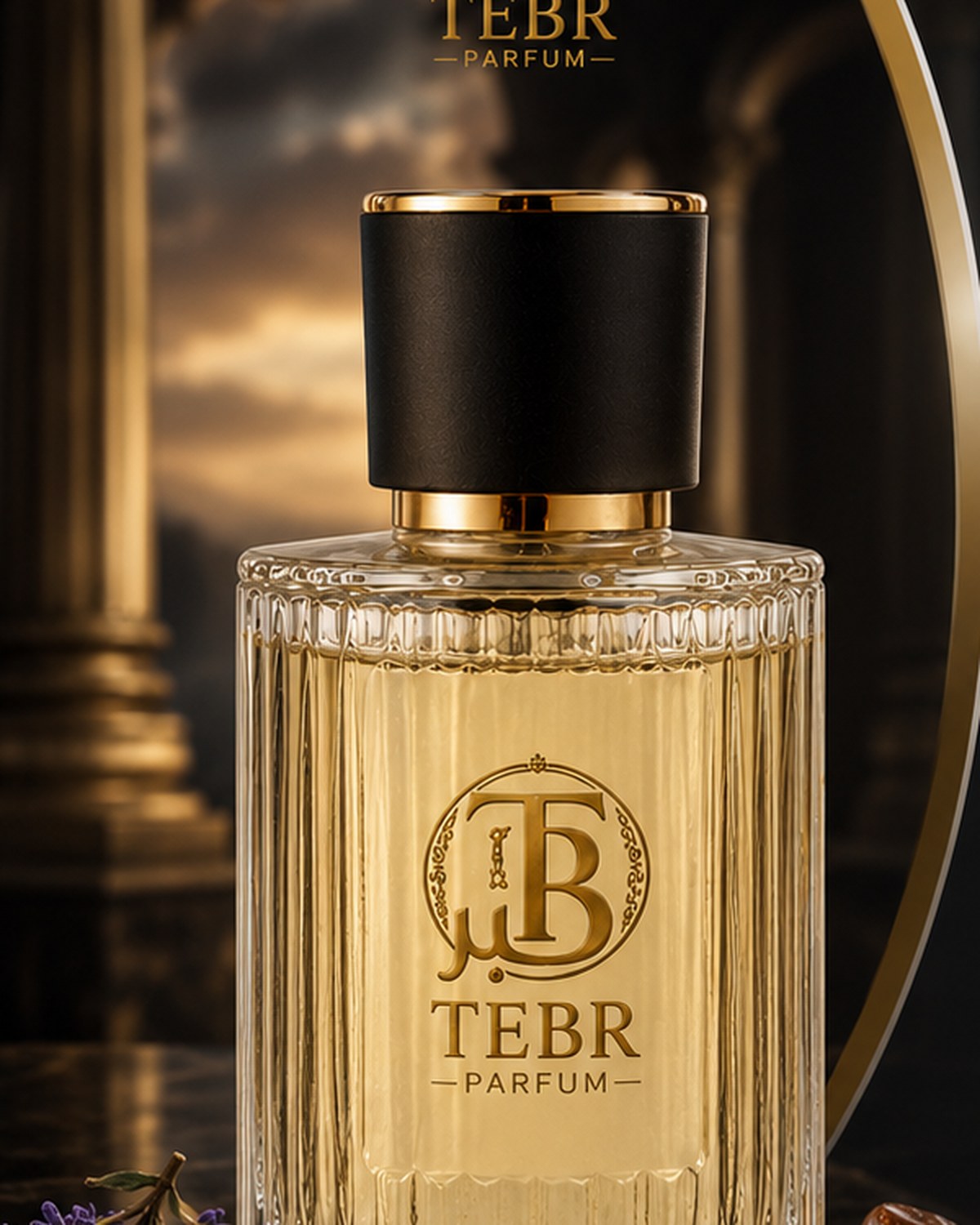 TEBR Black Tebr bottle detail